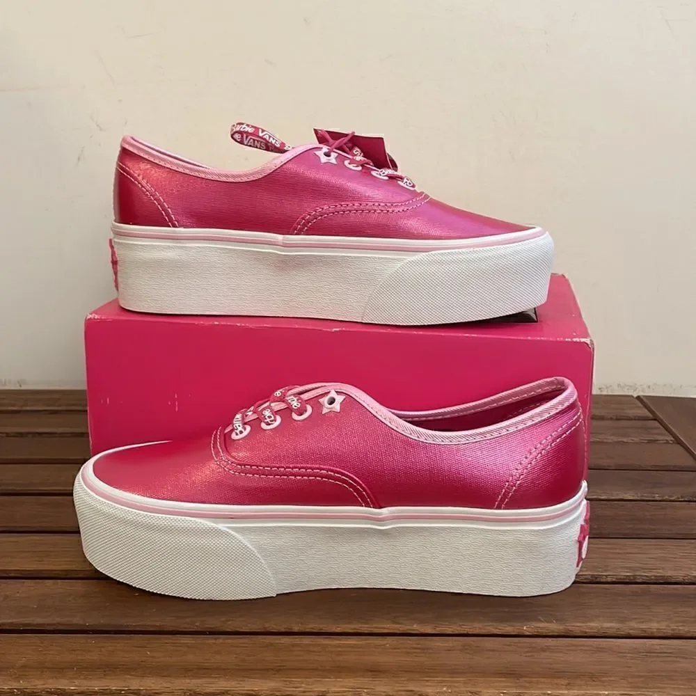 Vans Barbie Authentic Stackform Skate Shoes US Women 6/UK 3.5/EU 36